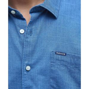 Barbour Pigment Dye Slub Short-Sleeved Shirt